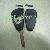 Chrysler 3button Up / Down Remote Key Shell