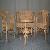 Fabion Rattan Furniture Set In Gliss Brown Color