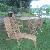 Teak Bali Wheels Decking Steamer Chair.indonesia.hotel, Garden And Beach Furniture