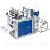 Dfr500-700 Computer Heat-sealing Heat-cutting Bag-making Machine Double Line