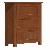 As-019 Chest 3 Drawers Mahogany And Teak Furniture Minimalist And Modern Style