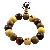 Buddhist Calligraphy Wrist Mala Wood Prayer Beads