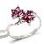 China Sell Sterling Silver Natural Ruby Ring Item #j2.52.514h