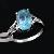 Sell 925 Silver Natural Blue Topaz Ring, Prehnite / Citrine Necklace, Olivine Earring, Amethyst Brac