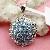 Sterling Silver Gemstone Jewelry, Wholesale 925silver Natural Blue Topaz Pendant