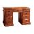 Desk Office Table Furniture 9 Drawers Mahogany Teak Indoor Furniture Antique Repro