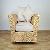 Rattan Woven Arm Chair With Cushion Indoor Furniture