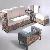 Sofa Corner Set Banana Leaf And Abaca Furniture Woven For Living Room And Hotel