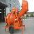 Diesel Engine Power Reverse Drum Concrete Mixer With Heavy Duty Loading Hopper