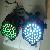 Tri-color Led Par Cans 36x3watt Rgb 3 In 1
