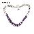 Factory For 925 Silvernatural Amethyst Bracelet, Prehnite / Tourmaline / Blue Topaz Ring