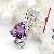 Factory For Sterling Silver Natural Amethyst Pendant, Brass Cz Jewelry, Fashion Jewelry