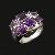 Factory For Sterling Silver Natural Amethyst Ring, Prehnite Earring, Tourmaline Ring, Citrine Jewelr