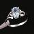 Factory For Sterling Silver Natural Blue Topaz Ring, Sapphire / Tourmaline Ring, Brass Cz Jewelry