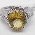 Factory For Sterling Silver Natural Citrine Ring, Amethyst Ring, Blue Topaz / Olivine / Sapphire Ear