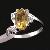 Factory For Sterling Silver Natural Citrine Ring, Bangles, Jadeite / Rainbow Stone Earring, Amethyst