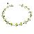Factory For Sterling Silver Natural Olivine Bracele, Ring, Blue Topaz / Olivine / Sapphire Earring
