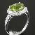 Factory For Sterling Silver Natural Olivine Ring, Amethyst / Blue Topaz / Sapphire / Ruby Earring