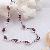 Manufacturer For 925 Silver Natural Garnet Bracelet, Ruby / Amethyst / Blue Topaz / Garnet Earring