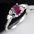 Manufacturer For 925 Silver Natural Ruby Ring, Citrine / Amethyst / Jade Earring Bracelet