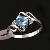 Manufacturer For Sterling Silver Natural Blue Topaz Ring, Earring, Rose Quartz Pendant