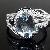 Sell 925 Silver Natural Blue Topaz Ring, Citrine / Olivine Bracelet , Earring And Fashion Jewelry