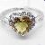 Sell 925 Silver Natural Natural Citrine Ring, Blue Topaz / Olivine / Sapphire / Amethyst / Jewelry S