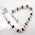 Sell 925 Silver Natural Garnet Bracelet, Blue Topaz / Prehnite / Olivine Ring, Earring