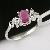 Sell 925 Silver Natural Ruby Ring, Blue Topaz Ring, Citrine Pendant, Olivine Earring