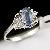 Sell 925 Silver Natural Sapphire Ring, Ruby Earring, Olivine Necklace, Agate Bracelet