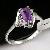 Sell Sterling Silver Natural Amethyst Ring, Ruby Earring, Tourmaline Ring, Prehnite Pendant