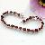 Sell Sterling Silver Natural Garnet Bracelet, Tourmaline / Rainbow Stone Ring, Jadeite Bracelet