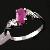 Sell Sterling Silver Natural Ruby Ring, 14k 18k Gold Ring, Natural Gem Stone Bracelet, Pendant