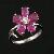 Sell Sterling Silver Natural Ruby Ring, Olivine Pendant, Amethyst / Blue Topaz Earring, Prehnite Rin