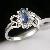 Sell Sterling Silver Natural Sapphire Ring, Blue Topaz Pendant, Olivine / Sapphire Bracelet