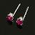 Sell Sterling Silver Ruby Stud Earring, Prehnite Ring, Citrine Bracelet, Ruby Pendant, Cz Jewelry