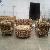 Water Hyacinth Twist Set Sofa, Arm Chair And Center Table Woven Indoor Furniture