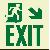 Luminescent Exit Sign