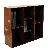 Wooden Disc Storage Dk009-ls04-eb