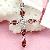 Factory For Rhodium Plated Sterling Silver Natural Garnet Pendant, Tourmaline Ring, Citrine Jewelry