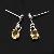 Factory For Sterling Silver Natural Citrine Earring, Cz Jewelry / Citrine Ring, Smoky Quartz Ring