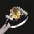 Factory For Sterling Silver Natural Citrine Ring, Sapphire Earring, Prehnite / Jadeite Ring, Jewelry