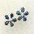 Factory For Sterling Silver Natural Sapphire Stud Earring, Jewelry Set, Garnet Earring, Citrine Ring