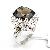 Factory For Sterling Silver Natural Smoky Quartz Ring, Tourmaline Bracelet, Fashion Jewelry