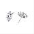 Manufactory For Rhodium Plated Brass Cubic Zirconia Stud Earring, Pearl Necklace, Brass Cz Jewelry