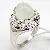Manufactory For Sterling Silver Natural Moonstone Ring, Gemstone Earring, Chalcedony Ring, Pendant