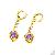 Sell 18k Gold Plating Brass Cubic Zirconia Drop Earring, Moonstone Bracelet, Ring, Earring