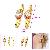 Sell 18k Gold Plating Brass Cubic Zirconia Hoop Earring, Bracelet, Jewelry Set With Different Type