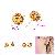 Sell 18k Gold Plating Brass Cubic Zirconia Stud Earring, Semi-precious Stone Ring, Bracelet, Cz Jewe