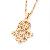 Sell Fashion Jewelry 18k Gold Plating Brass Pendant, Cz Jewelry Ring, Pendant, Earring
